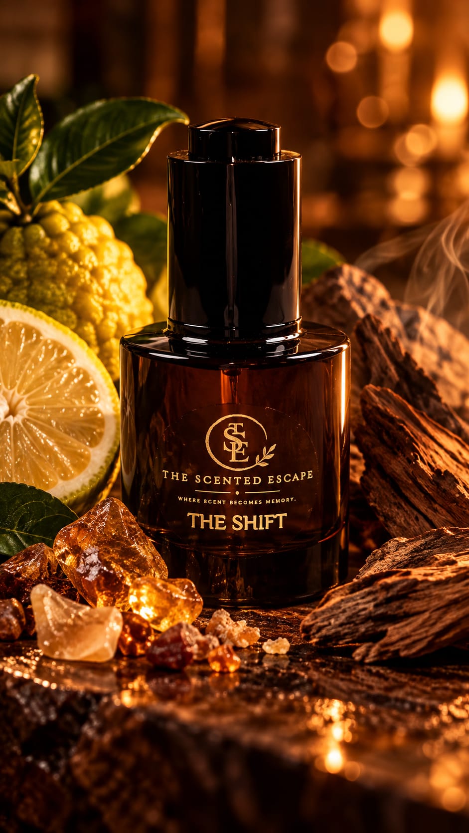The Shift luxury perfume oil by The Scented Escape