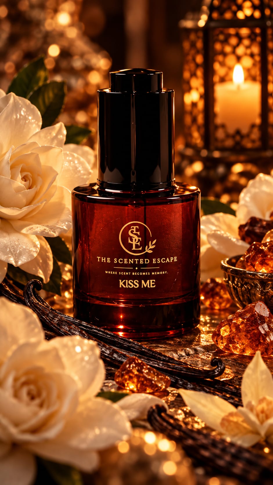 Kiss Me luxury perfume oil by The Scented Escape