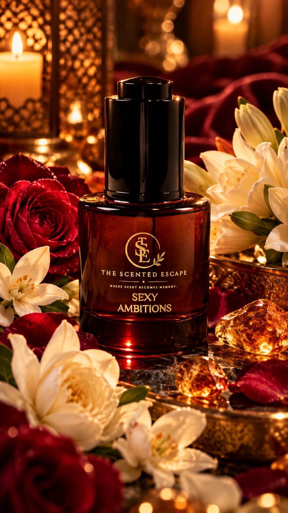 Sexy Ambitions luxury perfume oil by The Scented Escape