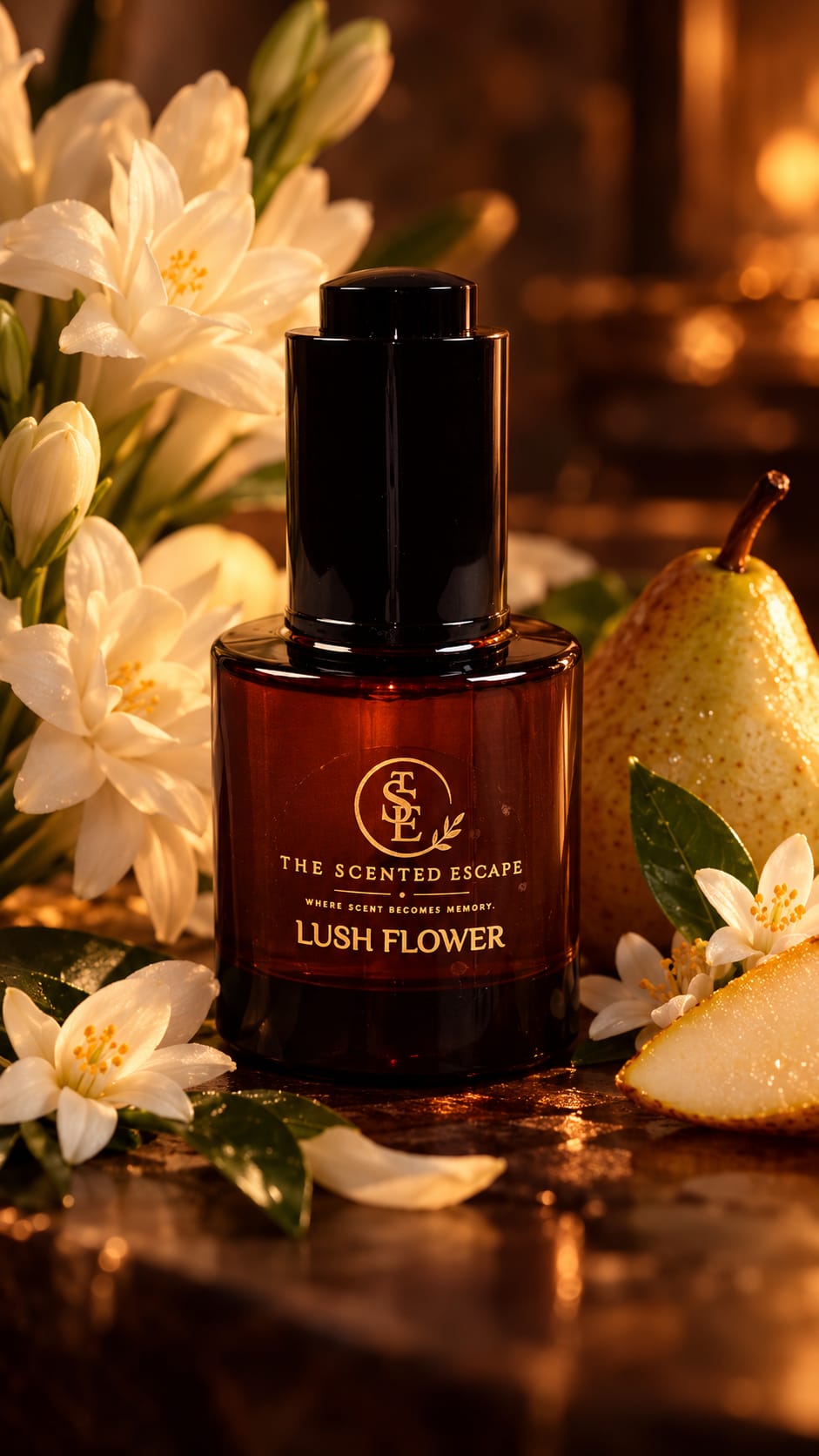 Lush Flower luxury perfume oil by The Scented Escape