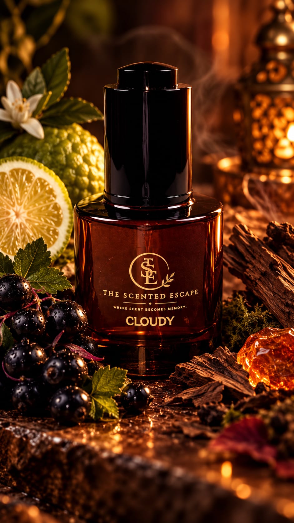 Cloudy luxury perfume oil by The Scented Escape