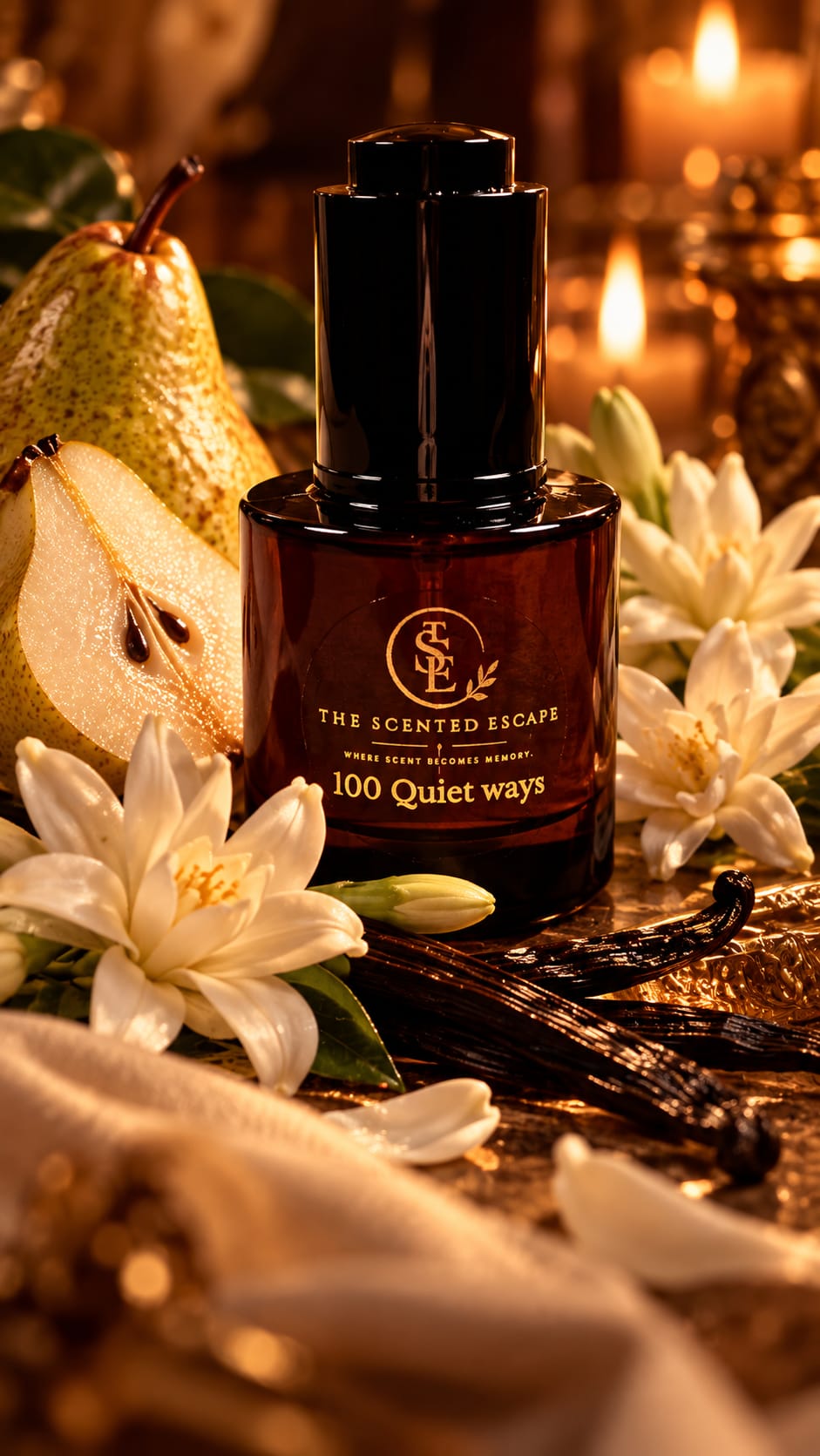 100 Quiet ways luxury perfume oil by The Scented Escape