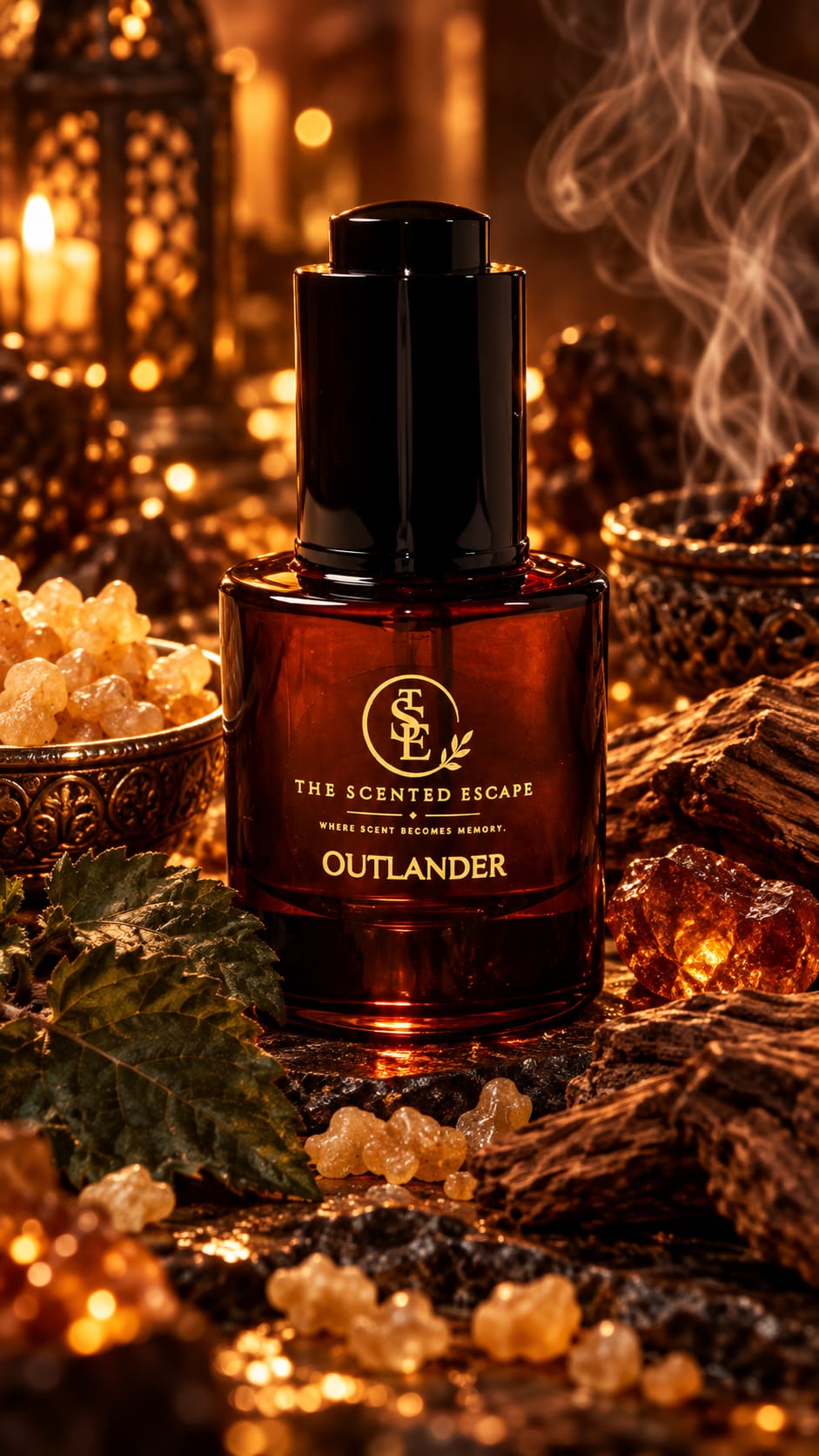 Outlander luxury perfume oil by The Scented Escape
